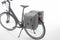 New Looxs Nova Double Dubbele Fietstas Racktime - Afneembaar - 32 liter - Grijs