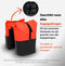 New Looxs Nyborg Double - Dubbele Fietstas - Geschikt voor Electrische Fietsen - Waterdicht Polyester - 34 Liter - Zwart & Rood