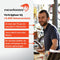 New Looxs Nyborg Double - Dubbele Fietstas - Geschikt voor Electrische Fietsen - Waterdicht Polyester - 34 Liter - Zwart & Grijs