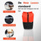 New Looxs Nyborg Double - Dubbele Fietstas - Geschikt voor Electrische Fietsen - Ingebouwde MIK Adapter - 34 Liter - Zwart & Rood