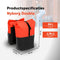 New Looxs Nyborg Double - Dubbele Fietstas - Geschikt voor Electrische Fietsen - Waterdicht Polyester - 34 Liter - Zwart & Rood