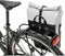 New Looxs Nyborg Single - Fietstas Enkel - Afneembare Schoudertas - 13 inch Laptopvak - Waterdicht Polyester - 17 liter - Zwart & Grijs