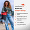 New Looxs Nyborg Single - Fietstas Enkel - Afneembare Schoudertas - 13 inch Laptopvak - Waterdicht Polyester - 17 liter - Zwart & Rood