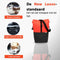 New Looxs Nyborg Single - Fietstas Enkel - Afneembare Schoudertas - 13 inch Laptopvak - Waterdicht Polyester - 17 liter - Zwart & Rood