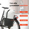 New Looxs Nyborg Single - Fietstas Enkel - Afneembare Schoudertas - 13 inch Laptopvak - Waterdicht Polyester - 17 liter - Zwart & Grijs