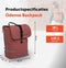 New Looxs Odense Backpack Fietsrugzak - 15 inch Laptopvak - 18 liter - Roestbruin