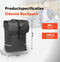 New Looxs Odense Backpack - Fietsrugzak - Rugzak met Laptop Compartiment - Fietstas van Waterdicht Polyester - 15 inch - Zwart