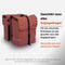 New Looxs Odense Double - Dubbele Fietstas - Geschikt voor Electrische Fietsen - Waterdicht Polyester - 39 Liter - Roestbruin