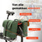New Looxs Odense Double - Dubbele Fietstas - Geschikt voor Electrische Fietsen - Waterdicht Polyester - 39 Liter - Groen