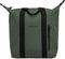 New Looxs Odense Kota - Enkele Fietstas voor Dames - Afneembare Shopper met Rits - Pakaftas Enkel - Boodschappentas met Haken - Stevig en Afneembaar - 24 Liter - Groen