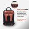 New Looxs Odense Nevada Backpack - Fietsrugzak - Rugzak met Laptop Compartiment - Fietstas van Waterafstotend Polyester - 17 inch laptopvak – Rust