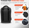 New Looxs Odense Nevada Backpack - Fietsrugzak - Rugzak met Laptop Compartiment - Fietstas van Waterdicht Polyester - 17 inch laptopvak – Zwart
