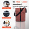 New Looxs Odense Single - Enkele Fietstas - Waterdicht Polyester - Afneembare Fietstas Enkel - Geschikt voor Elektrische Fietsen - 17,5 liter - Roestbruin