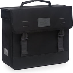 New Looxs Origin Single - Enkele Fietstas - Waterdicht Polyester - Afneembare Fietstas met Haken - 17 Liter - Zwart