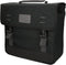 New Looxs Origin Single - Enkele Fietstas - Waterdicht Polyester - Afneembare Fietstas met Haken - 17 Liter - Zwart