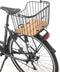 New Looxs Palermo Afneembare Fietsmand Bagagedrager Racktime - Aluminium - Houten bodem - Met zacht handvat - 24 Liter - Zwart
