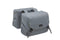 New Looxs Quilted Mondi Joy Double Dubbele Fietstas - 38 liter - Grijs