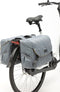 New Looxs Quilted Mondi Joy Double Dubbele Fietstas - 38 liter - Grijs
