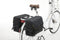 New Looxs Quilted Mondi Joy Double Dubbele Fietstas - 38 liter - Zwart