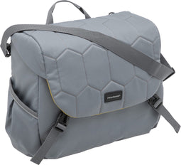 New Looxs Quilted Mondi Joy Single Enkele Fietstas - Afneembaar - 18,5 liter - Grijs