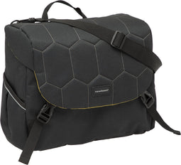 New Looxs Quilted Mondi Joy Single Enkele Fietstas - Afneembaar - 18,5 liter - Zwart