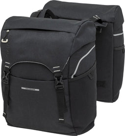 New Looxs Sports Double Dubbele Fietstas - 32 liter - Zwart
