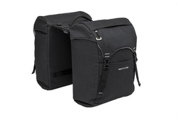 New Looxs Sports Double - Dubbele Fietstas - Ingebouwde MIK adapter - Afneembare Fietstas van Waterdicht Polyester - 32 Liter - Zwart