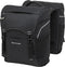 New Looxs Sports Double - Dubbele Fietstas - Ingebouwde Racktime Adapter - Afneembare Fietstas van Waterdicht Polyester - 32 Liter - Zwart