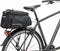 New Looxs Sports Trunkbag - Bagagedragertas - Fietstas voor Racktime Bagagedrager - Met Afneembare Schouderband - 31 Liter - Zwart
