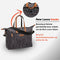 New Looxs Tendo Alma - Enkele Fietstas - Afneembare Fietstas met Haken - Shopper met Laptop Compartiment - 21 Liter - Zwart