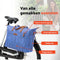 New Looxs Tendo Alma - Enkele Fietstas - Afneembare Fietstas met Haken - Shopper met Laptop Compartiment - 21 Liter - Blauw