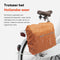 New Looxs Tendo Alma - Enkele Fietstas - Afneembare Fietstas met Haken - Shopper met Laptop Compartiment - 21 Liter - Zwart