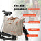 New Looxs Tendo Alma - Enkele Fietstas - Afneembare Fietstas met Haken - Shopper met Laptop Compartiment - 21 Liter - Sand