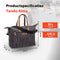 New Looxs Tendo Alma - Enkele Fietstas - Afneembare Fietstas met Haken - Shopper met Laptop Compartiment - 21 Liter - Zwart