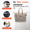 New Looxs Tendo Alma - Enkele Fietstas - Afneembare Fietstas met Haken - Shopper met Laptop Compartiment - 21 Liter - Sand