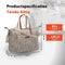 New Looxs Tendo Alma - Enkele Fietstas - Afneembare Fietstas met Haken - Shopper met Laptop Compartiment - 21 Liter - Sand