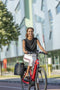 New Looxs Tendo Nomi - Enkele Fietstas - Afneembare Fietstas met Haken - Shopper met Laptop Compartiment - 21 Liter - Zwart
