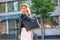 New Looxs Tendo Nomi - Enkele Fietstas - Afneembare Fietstas met Haken - Shopper met Laptop Compartiment - 21 Liter - Zwart