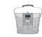 New Looxs Toscane SmartLock Afneembare Fietsmand Stuur - 19 liter - Staal - Zilver