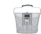 New Looxs Toscane SmartLock Afneembare Fietsmand Stuur - 19 liter - Staal - Zilver