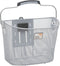 New Looxs Toscane SmartLock Afneembare Fietsmand Stuur - 19 liter - Staal - Zilver