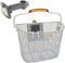 New Looxs Toscane SmartLock Afneembare Fietsmand Stuur - 19 liter - Staal - Zilver