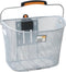 New Looxs Toscane SmartLock Afneembare Fietsmand Stuur - 19 liter - Staal - Zilver