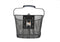 New Looxs Toscane SmartLock Afneembare Fietsmand Stuur - 19 liter - Staal - Zwart