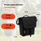 New Looxs ® Tulum Single - Enkele Fietstas - 100% Gerecycled Polyester - Afneembare Fietstas Enkel - Geschikt voor Elektrische Fietsen - 16 liter - Schoudertas - Zwart