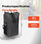 New Looxs Varo Backpack Fietsrugzak - 100% Waterdicht - 15 inch Laptopvak - 22 liter - Grijs