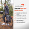 New Looxs Varo Single - Enkele Fietstas - 100% Waterdicht - Afneembare Fietstas - Geschikt voor Elektrische Fietsen - 20 Liter - Grijs