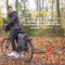 New Looxs Varo Single - Enkele Fietstas - 100% Waterdicht - Afneembare Fietstas - Geschikt voor Elektrische Fietsen - 20 Liter - Grijs