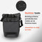 New Looxs Varo Single - Enkele Fietstas - 100% Waterdicht - Afneembare Fietstas - Geschikt voor Elektrische Fietsen - 20 Liter - Grijs