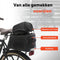 New Looxs Varo Trunkbag Racktime Bagagedragertas - 100% Waterdicht - Fietstas bagagedrager achter - 15 liter - Zwart
